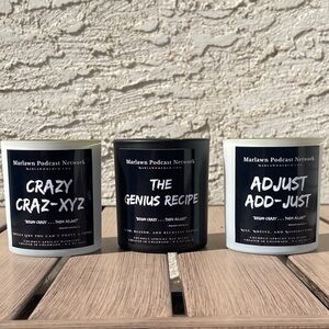 Marlawn Podcast Network "The Genius Recipe" Candles